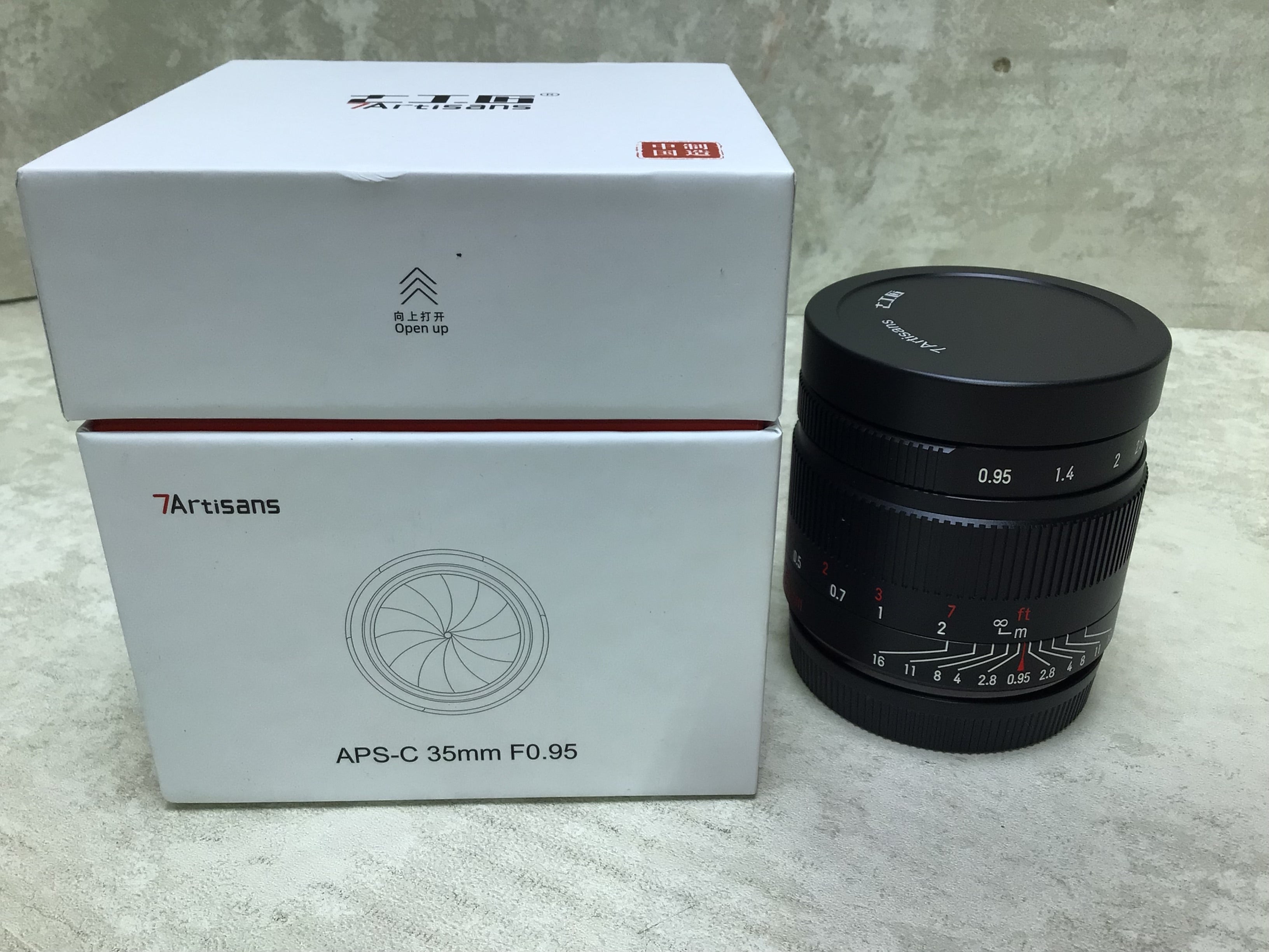 7artisans 35mm f0.95 Large Aperture APS-C Mirrorless Cameras Lens (7679053234414)